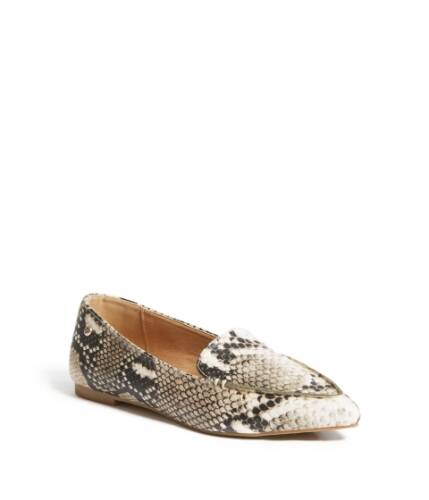 Incaltaminte femei guess erica pointed toe flats snake print