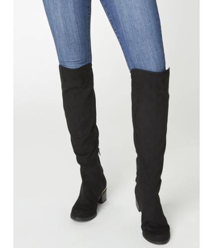Incaltaminte femei guess weslie over-the-knee boots black