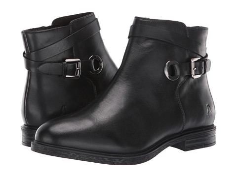 Incaltaminte femei hush puppies bailey strap boot black leather
