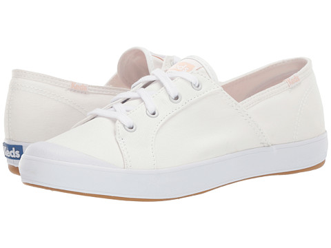 Incaltaminte femei keds sandy washed solids white