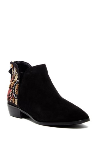 Incaltaminte femei kenneth cole reaction loop here we go embroidered ankle bootie black