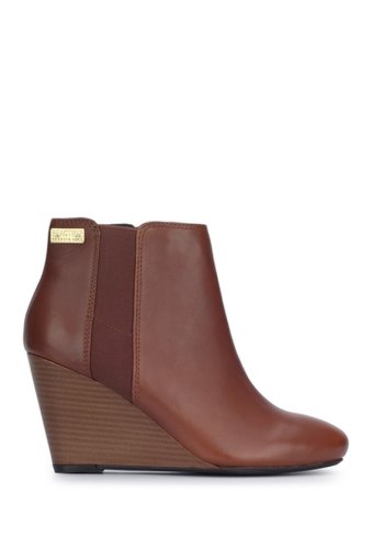 Incaltaminte femei kenneth cole reaction marcy wedge bootie mid brown