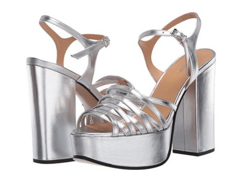 Incaltaminte femei marc jacobs the glam sandal 80 mm silver
