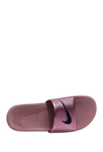 Incaltaminte femei nike kawa signature slide sandal 501 plmdstblack
