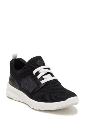 Incaltaminte femei rockport lets walk classic knit sneaker - wide width available black