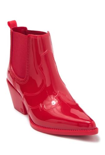 Incaltaminte femei sam edelman winona western waterproof rain boot red