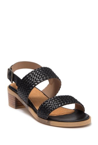 Incaltaminte femei seychelles bring it back leather block heel sandal black