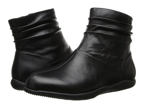 Incaltaminte femei softwalk hanover black soft nappa leather