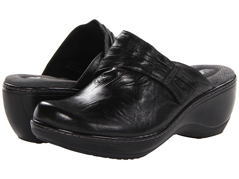 Incaltaminte femei softwalk mason black vintage waxy wrinkled leather