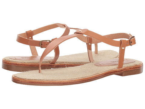 Incaltaminte femei soludos classic leather thong sandal nude