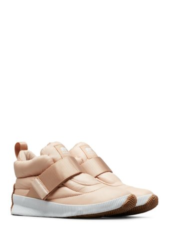 Incaltaminte femei sorel out n about puffy sneaker natural tan
