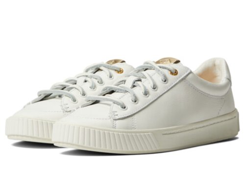 Incaltaminte femei sperry top-sider anchor plushwave ltt leather core white