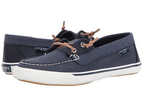 Incaltaminte femei sperry top-sider lounge away chambray navy