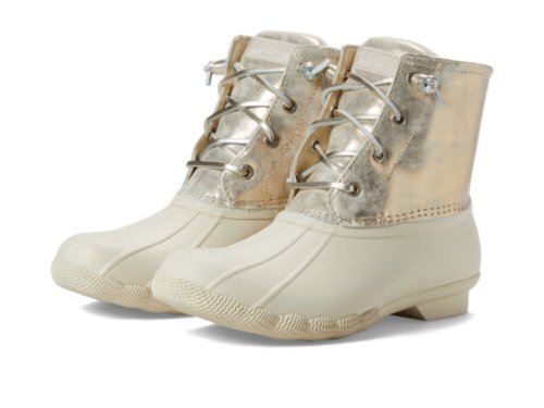 Incaltaminte femei sperry top-sider saltwater shimmer leather ivory