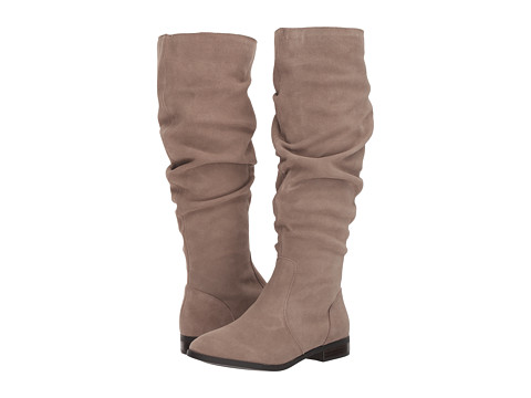 Incaltaminte femei steve madden beacon slouch boot taupe suede