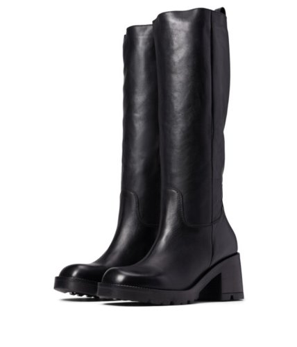 Incaltaminte femei steve madden gyrate boots black leather