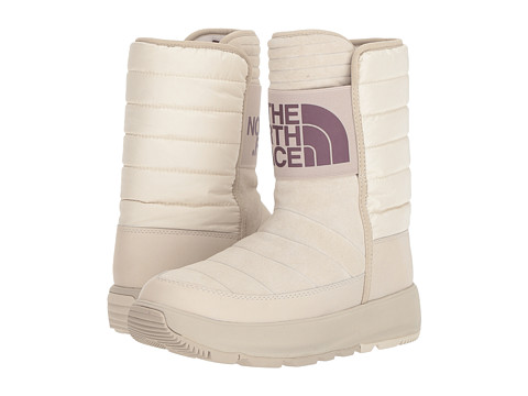 Incaltaminte femei the north face ozone park winter pull-on boot vintage whitepeyote beige