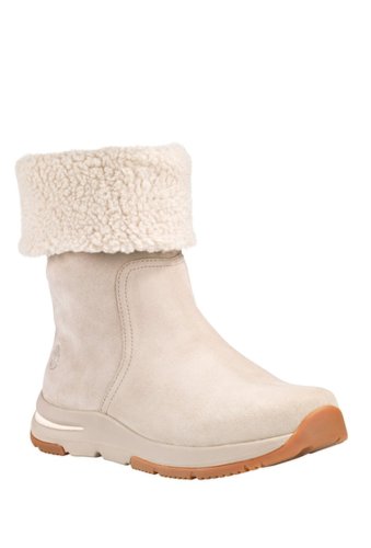 Incaltaminte femei timberland mabel town fleece lined pull-on waterproof boot pure cashmere