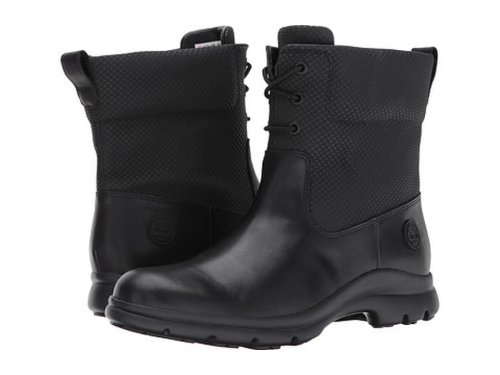 Incaltaminte femei timberland turain waterproof ankle boot black leather