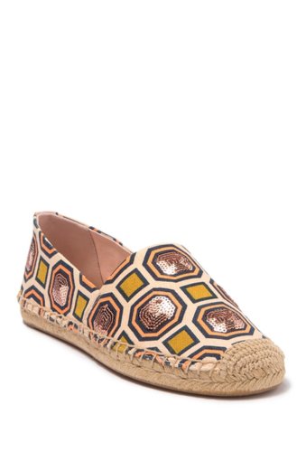 Incaltaminte femei tory burch cecily sequin embellished espadrille octagon sq ballet