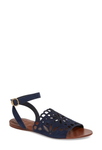 Incaltaminte femei tory burch may perforated ankle strap sandal perfect navy