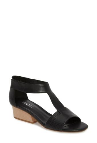 Incaltaminte femei vaneli calyx block heel sandal - multiple widths available black trapperblack elastic