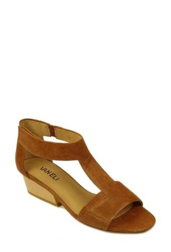Incaltaminte femei vaneli calyx block heel sandal - multiple widths available cuoio
