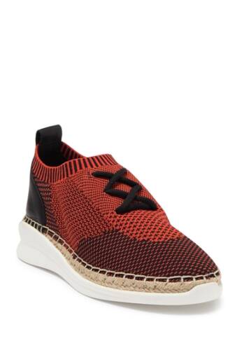 Incaltaminte femei vince camuto affina knit slip-on sneaker red 02