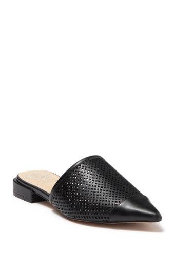 Incaltaminte femei vince camuto chareese pointed toe leather mule black 01
