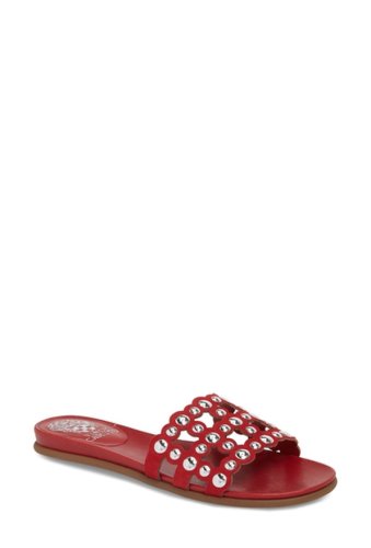Incaltaminte femei vince camuto ellanna studded slide sandal red 01