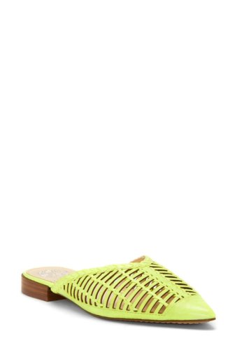 Incaltaminte femei vince camuto morley woven pointy toe mule yellow 04