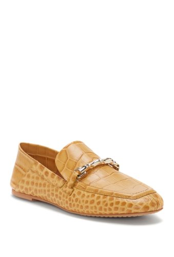 Incaltaminte femei vince camuto perenna convertible embossed leather loafer creamy caram