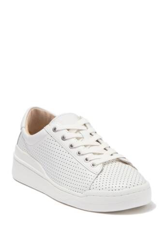 Incaltaminte femei vince camuto salonee perforated leather sneaker pure 01