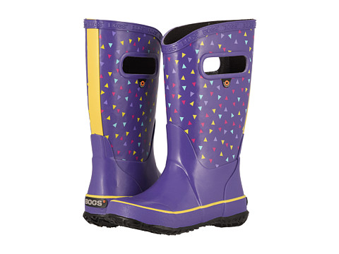 Incaltaminte fete bogs rain boot tdots (toddlerlittle kidbig kid) violet multi