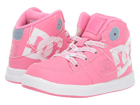 Incaltaminte fete dc pure high-top se (toddler) pink