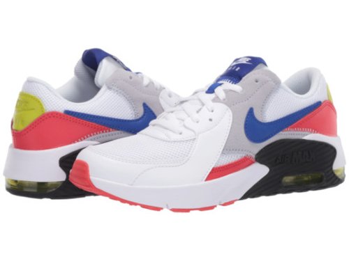 Incaltaminte fete nike kids air max excee (big kid) whitehyper bluebright cactustrack red