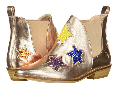 Incaltaminte fete stella mccartney glitter star boots (little kidbig kid) copper