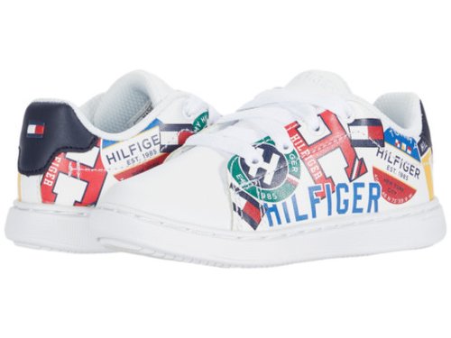 Incaltaminte fete tommy hilfiger iconic court (toddler) multiwhite