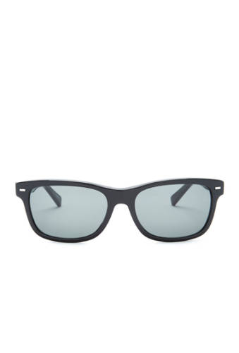 Ochelari barbati ermenegildo zegna 56mm rectangle sunglasses sblk-grn