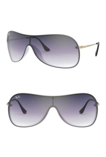 Ochelari barbati ray-ban 160mm gradient shield sunglasses white