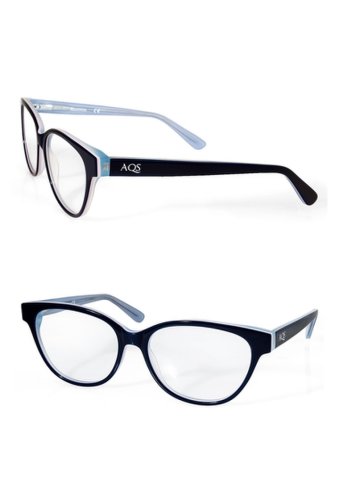 Ochelari femei aqs sunglasses aria 54mm cat eye optical frames navy blueice blue