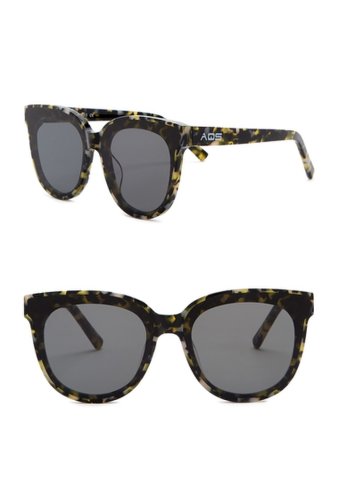 Ochelari femei aqs sunglasses iris 65mm oversized cat eye sunglasses blackgreen