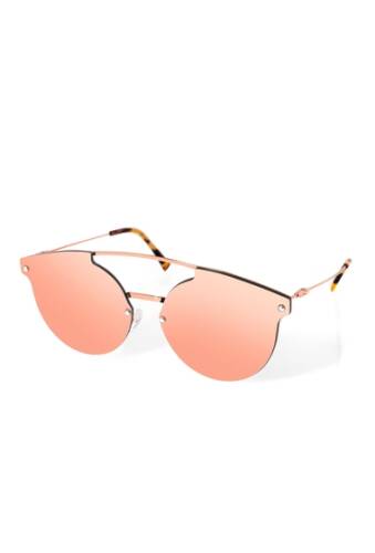 Ochelari femei aqs sunglasses willow aviator sunglasses rose gold