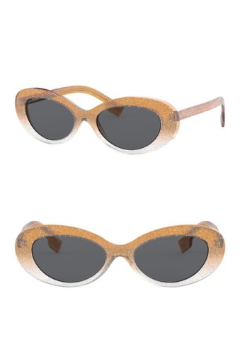 Ochelari femei burberry 54mm oval sunglasses grey