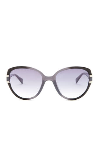 Ochelari femei diane von furstenberg 57mm gwen oversized sunglasses black-pewt