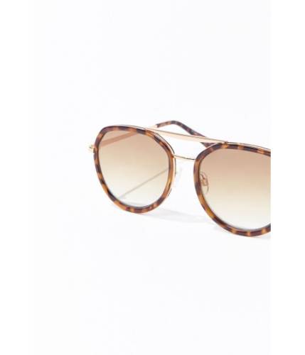 Ochelari femei forever21 premium aviator sunglasses goldbrown