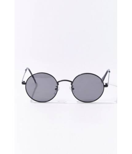 Ochelari femei forever21 premium round metal sunglasses blackblack