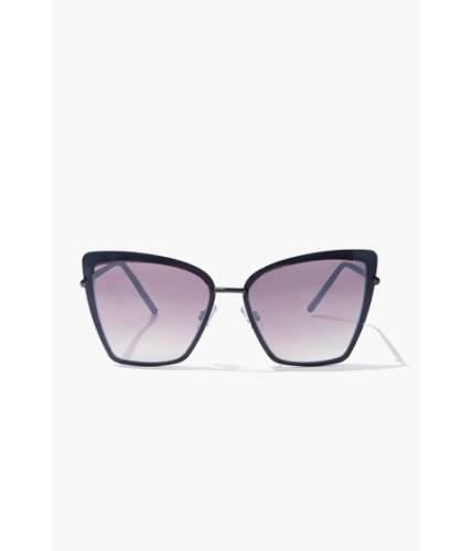 Ochelari femei forever21 square metal sunglasses black