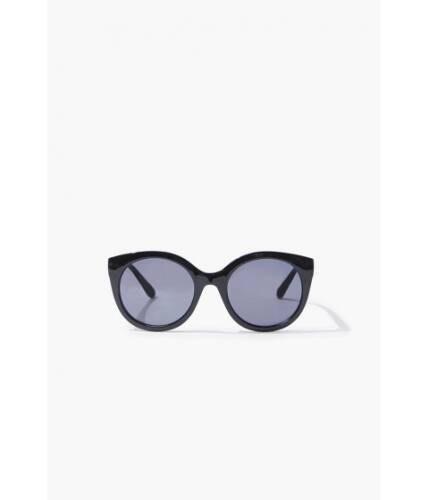 Ochelari femei forever21 tortoiseshell cat-eye sunglasses blackblack