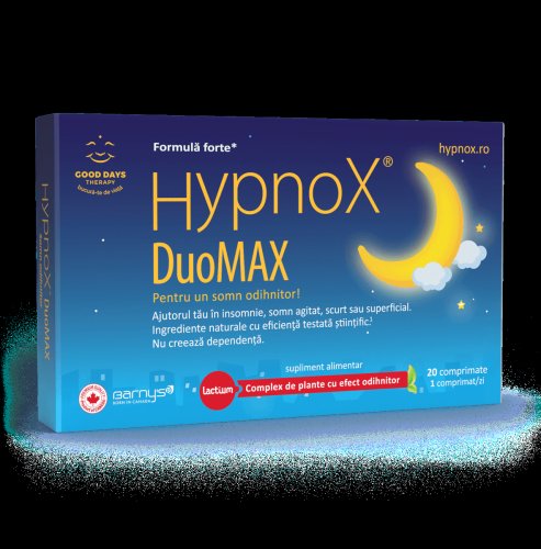 Hypnox duomax, 20 comprimate, good days therapy
